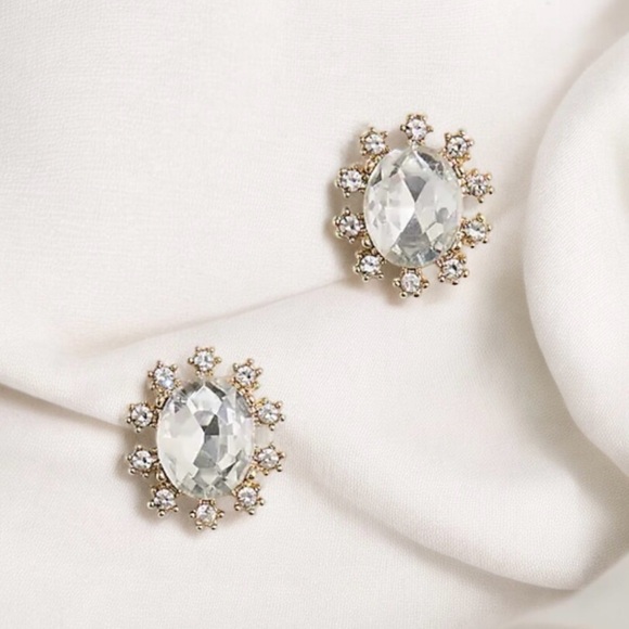 🆕J. Crew Oval Jem Earrings - Picture 5 of 13